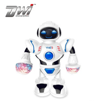 DWI New design remote control toy electric light dancing set robot made in china